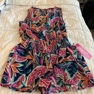 As U Wish Floral Romper